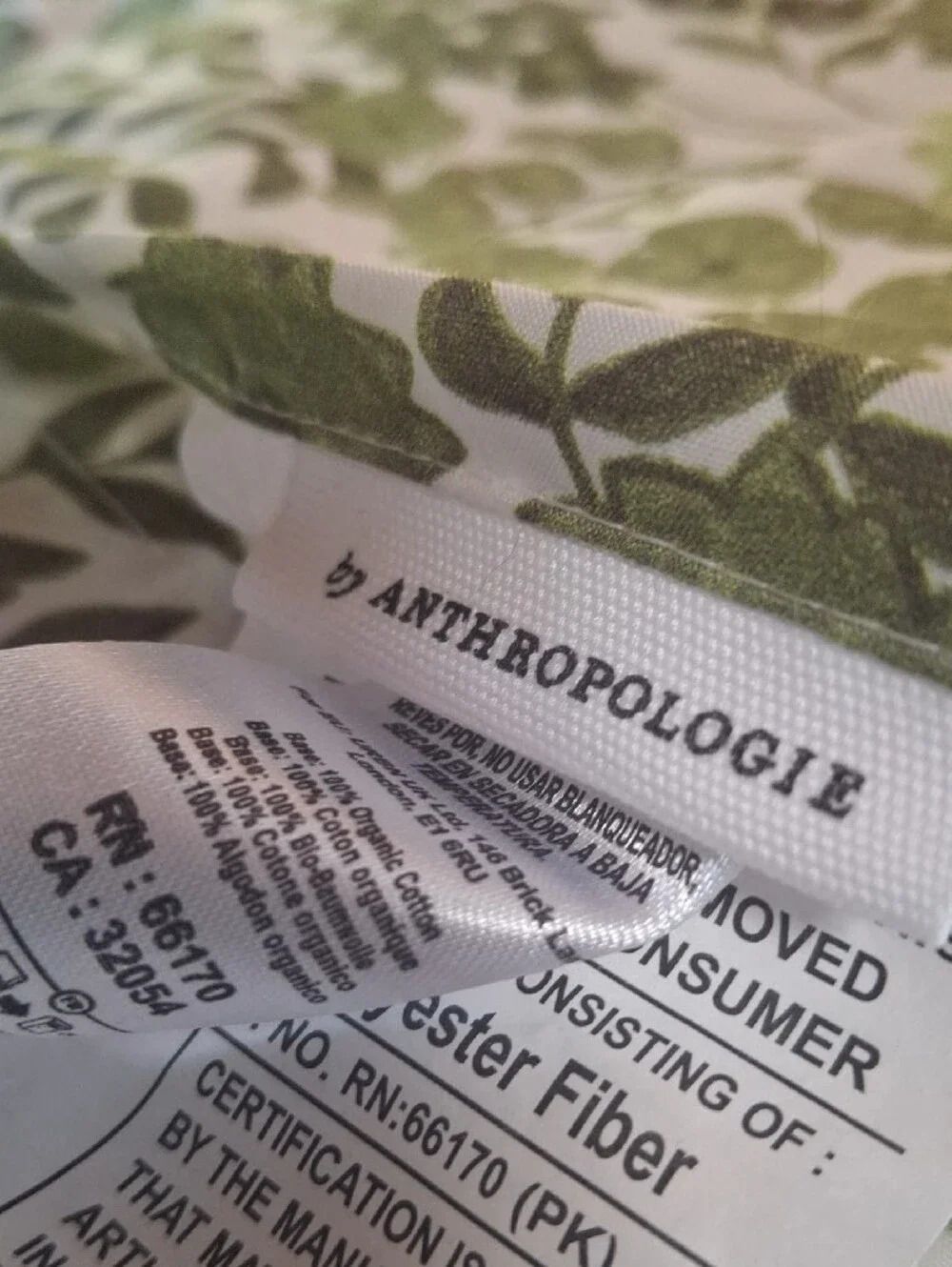 Anthropologie soft polyester